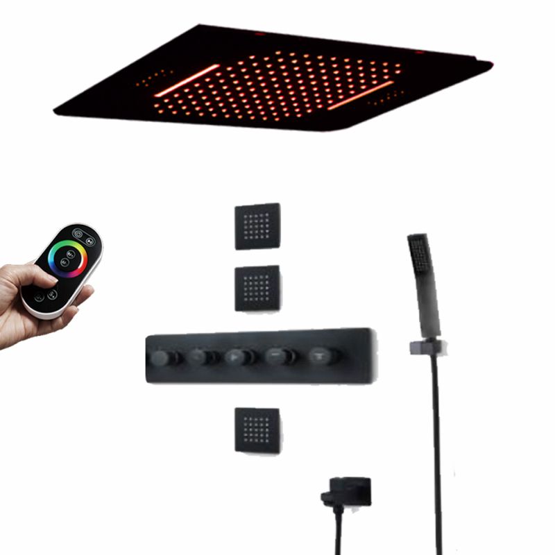 2021 Led Shower Heads Remote Control Color Shower System With High 4