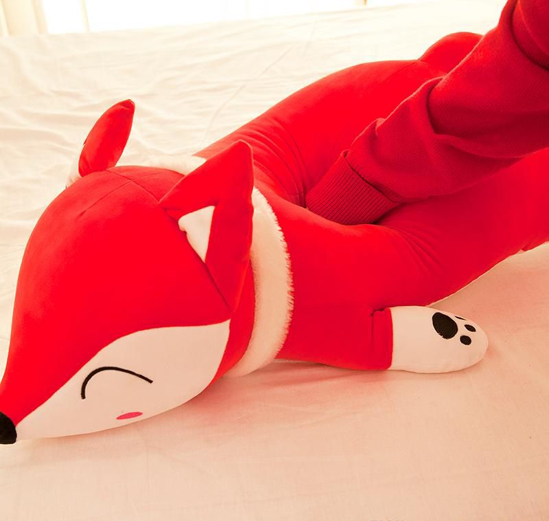 Compre Nuevo Creativo Animal Zorro Rojo Muñeca De Peluche De Juguete