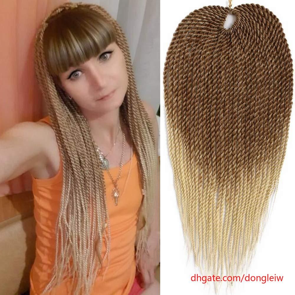 2019 Hot 18inch 30strands Senegalese Twist Hair Crochet Braids