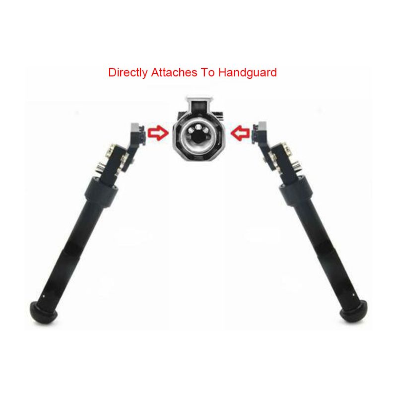 2021 Airsoft Ar 15 Accessories Aluminum Tactical V8 Separated Bipod