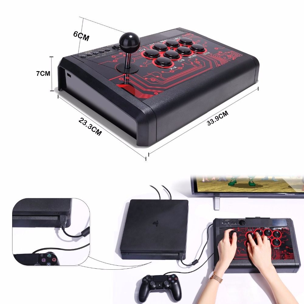 Hot Sale Arcade Fight Stick Fighting Joystick For PS4/ Slim/ Pro/ PS3