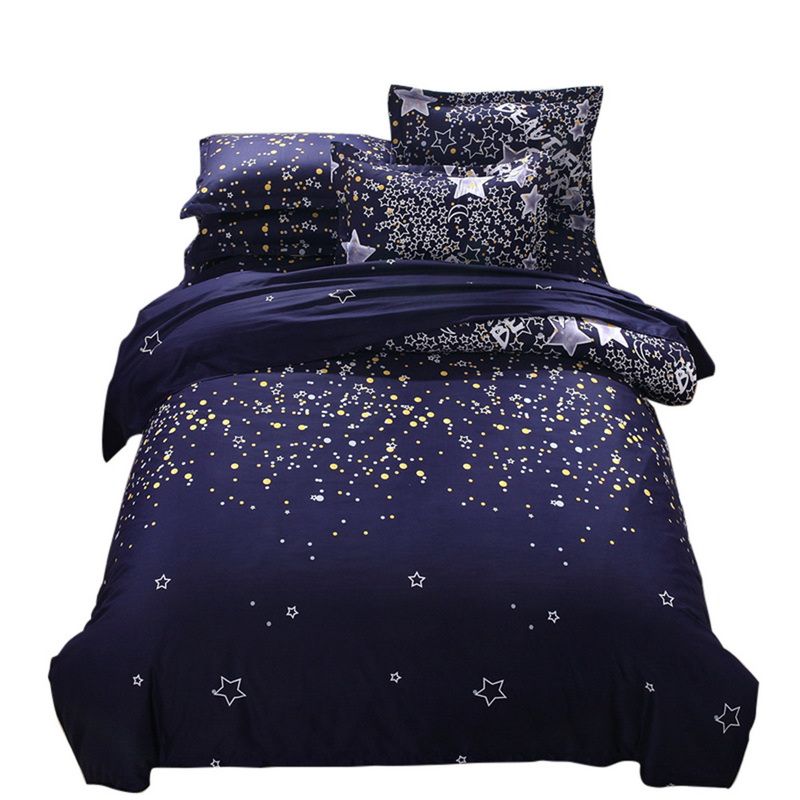 Urijk Galaxy Bedding Set Universe Outer Space Themed Galaxy Print