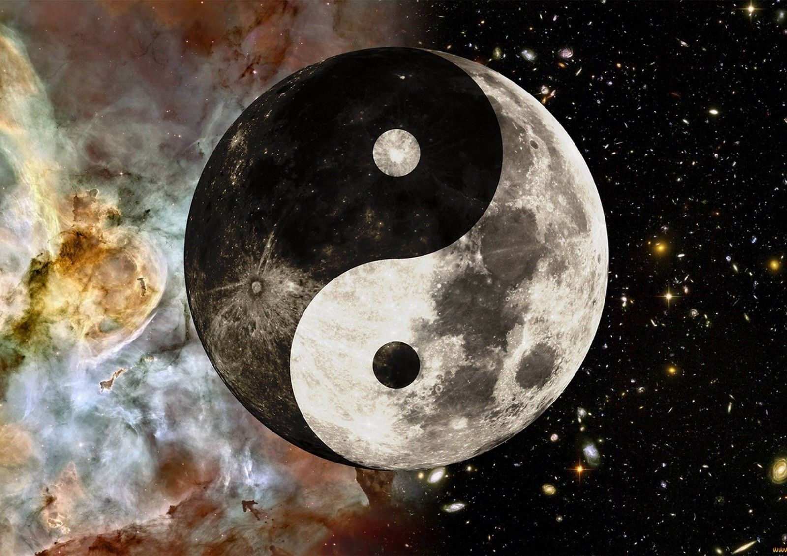 2019 Yin Yang Symbol Art Silk Print Poster 24x36inch60x90cm 018 From
