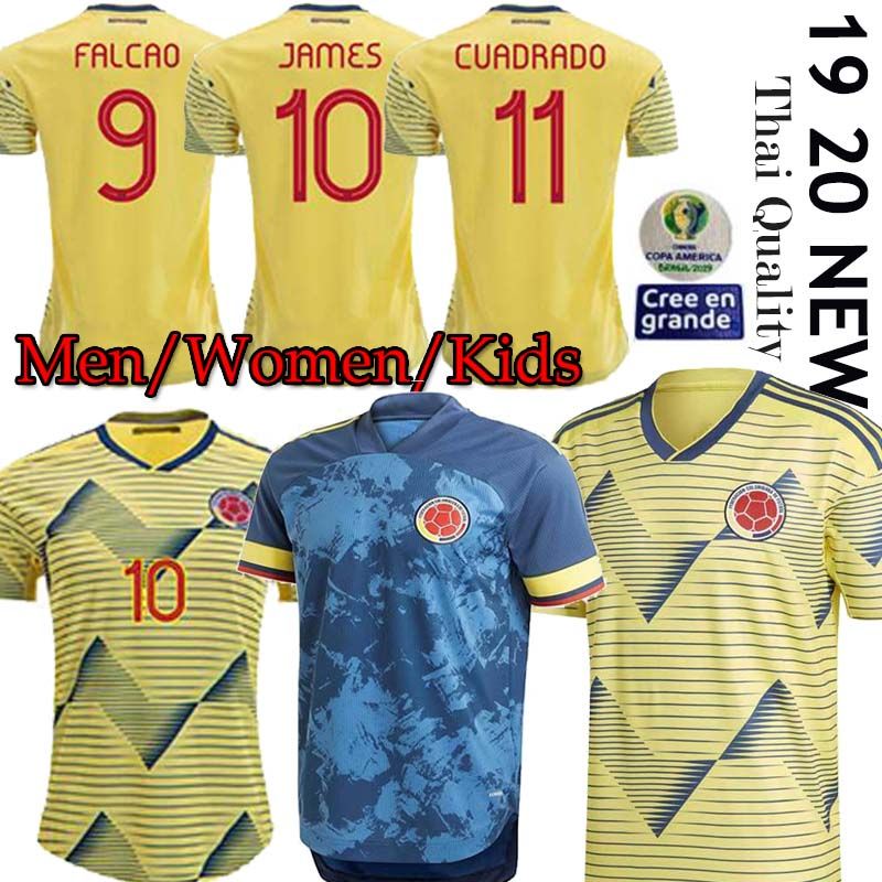 2020 Thailand 20 21 Copa América Columbia Soccer Jersey 19/20 Home