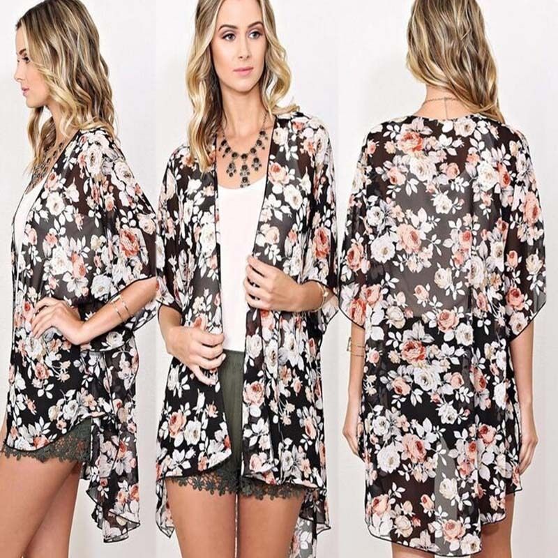 blusas en flores 2018