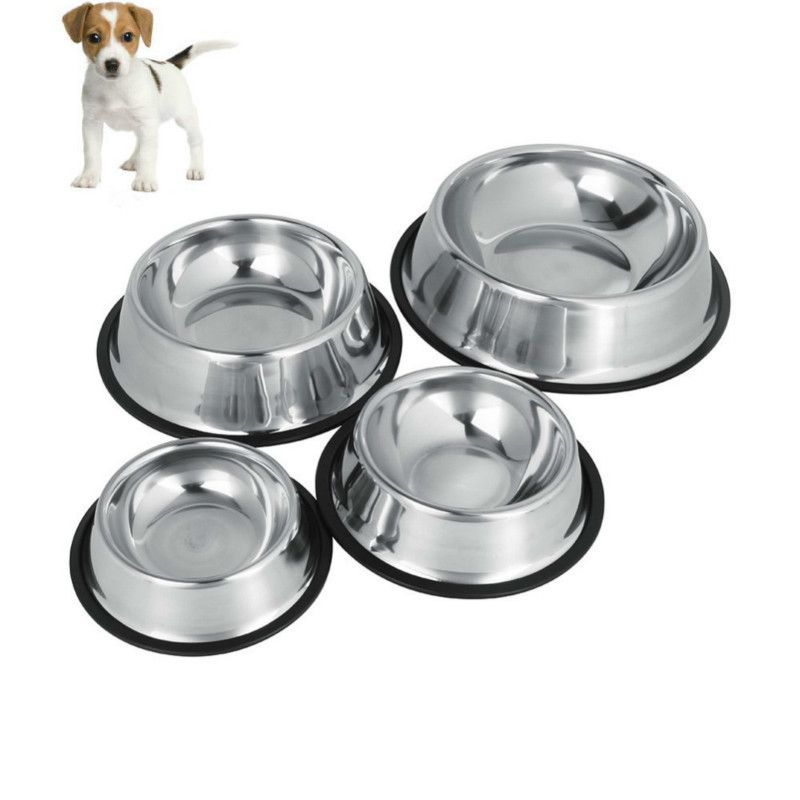 2019 Dog Bowl Stainless Steel Travel Cat Dog Bowls Feeding Feeder