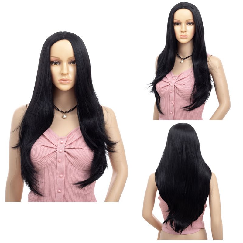 Acheter Beauté Longue Bouclée Coiffure Perruque Cheveux