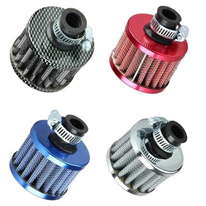 2021 Universal 12mm Motorcycle Oil Cold Air Intakes For Cars Filter Kit
