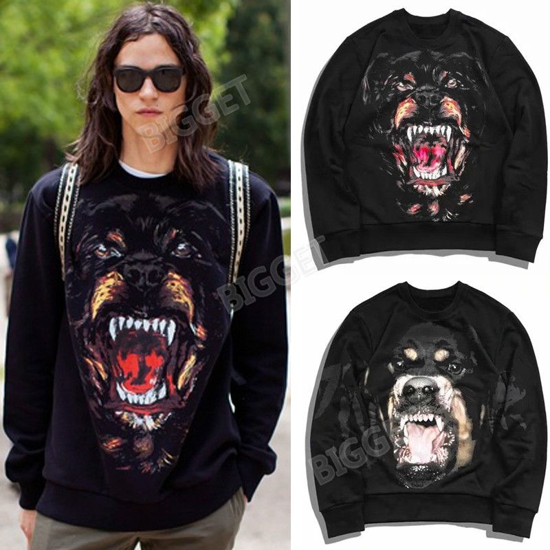 2019 Fleece Rottweiler Hoodie For Men'S Warm Cotton Sports Casual Fashion Sweat Jumper Man 2019