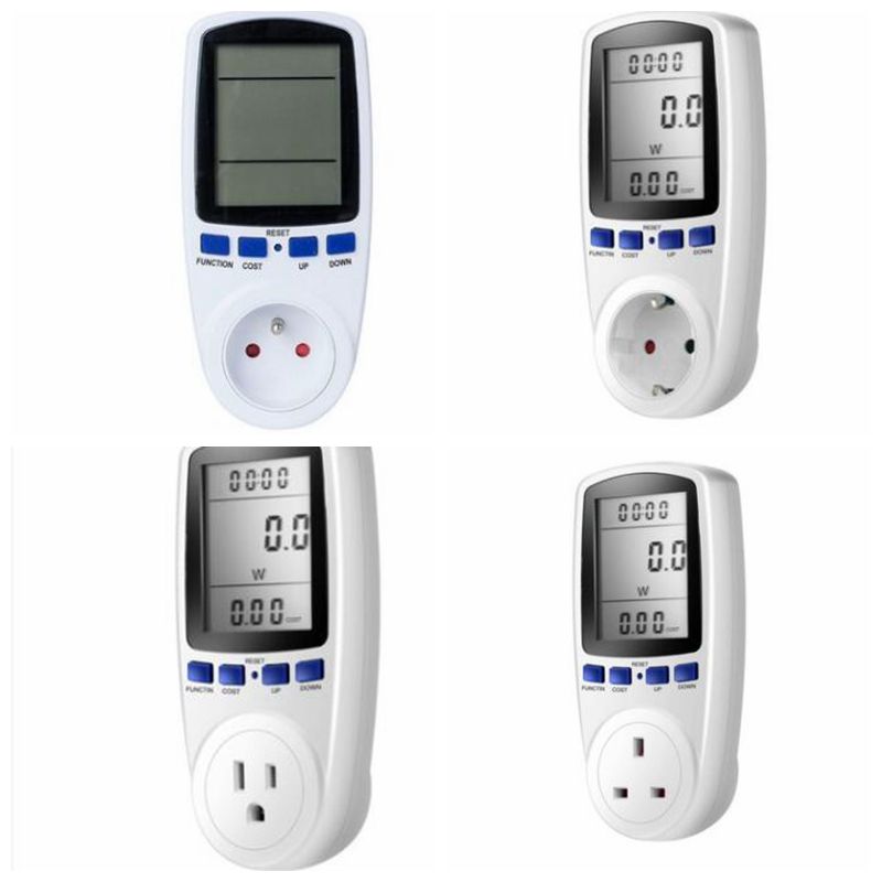 2019 power meter digital wattmeter energy watt energy cost power