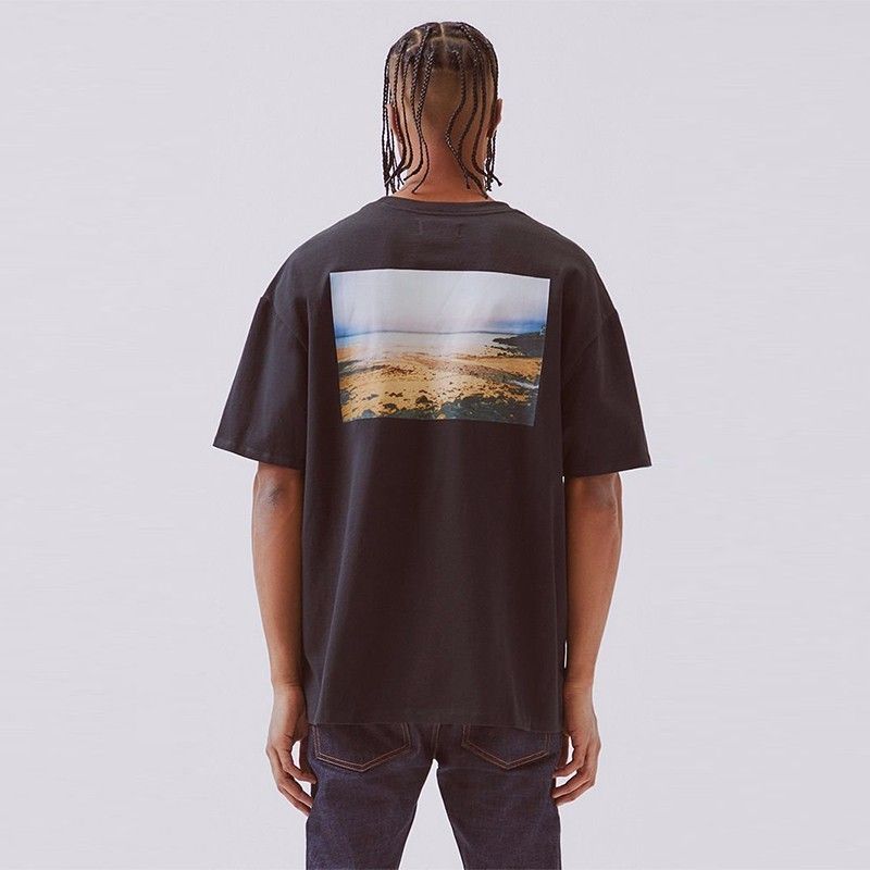 19SS FOG T Shirt FOG FEAR OF GOD ESSENTIALS BOXY PHOTO T SHIRT Oversize