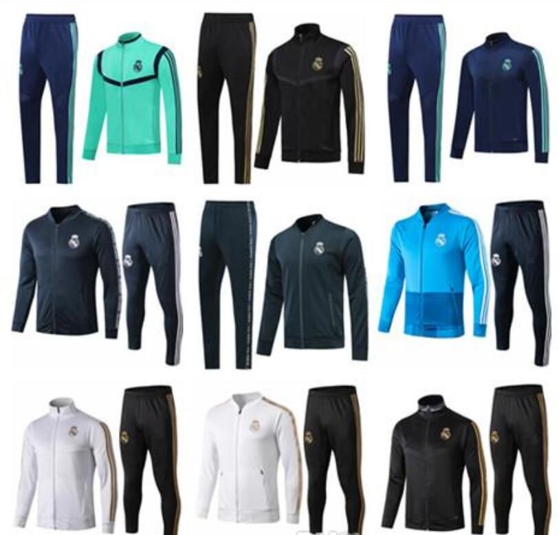 2021 2019 2020 Real Madrid Soccer Jackets Tracksuit 19 20Training Suit ...