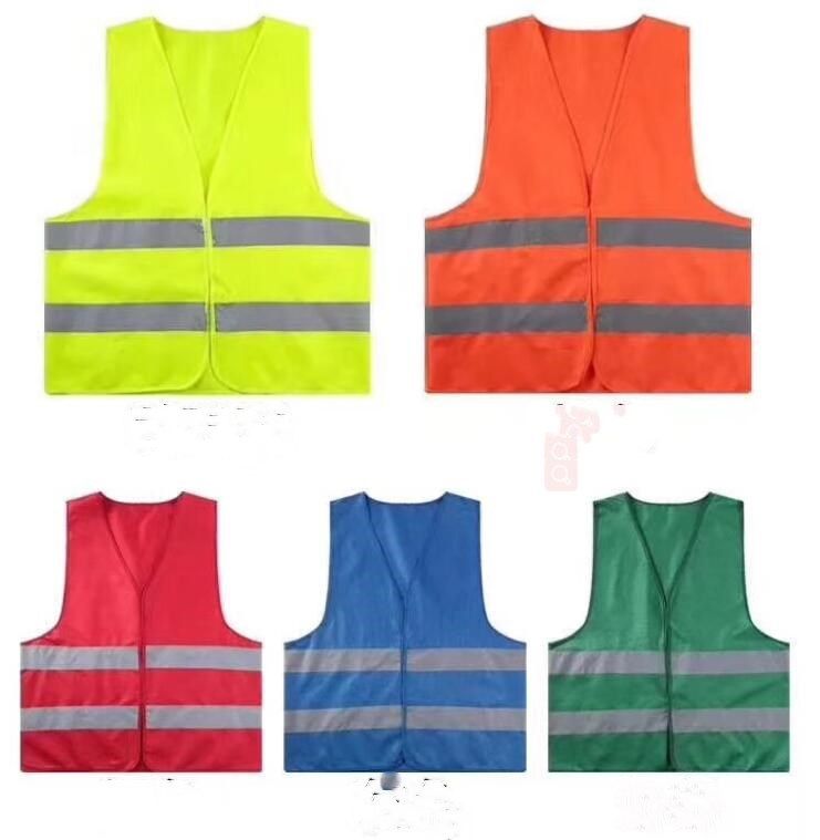 2021 High Visibility Safety Vest Reflective Stripe Traffic Vests For ...