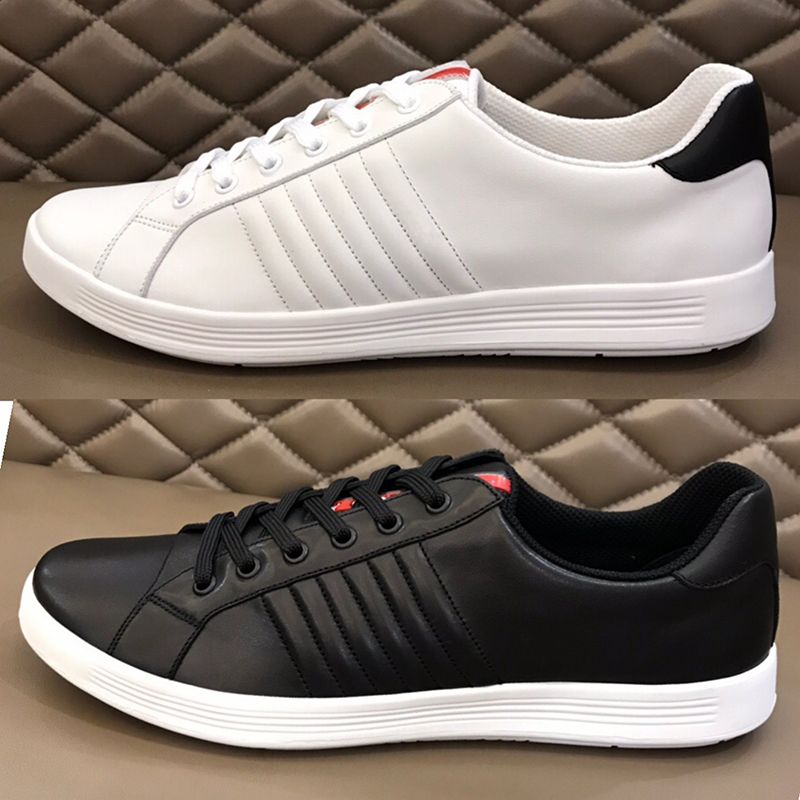 2020 Mens Casual Shoes With Italy High End Leather Comfortable Round