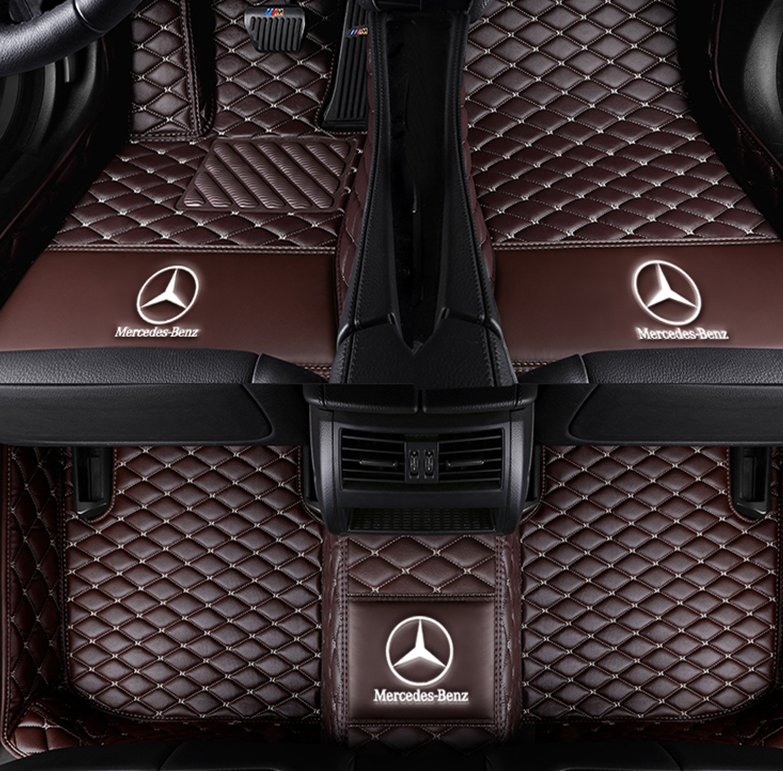 For To Mercedes Benz E Class Convertible Sports Car 2010 2017 Pu Interior Mat Stitchingall Surrounded By Car Mat