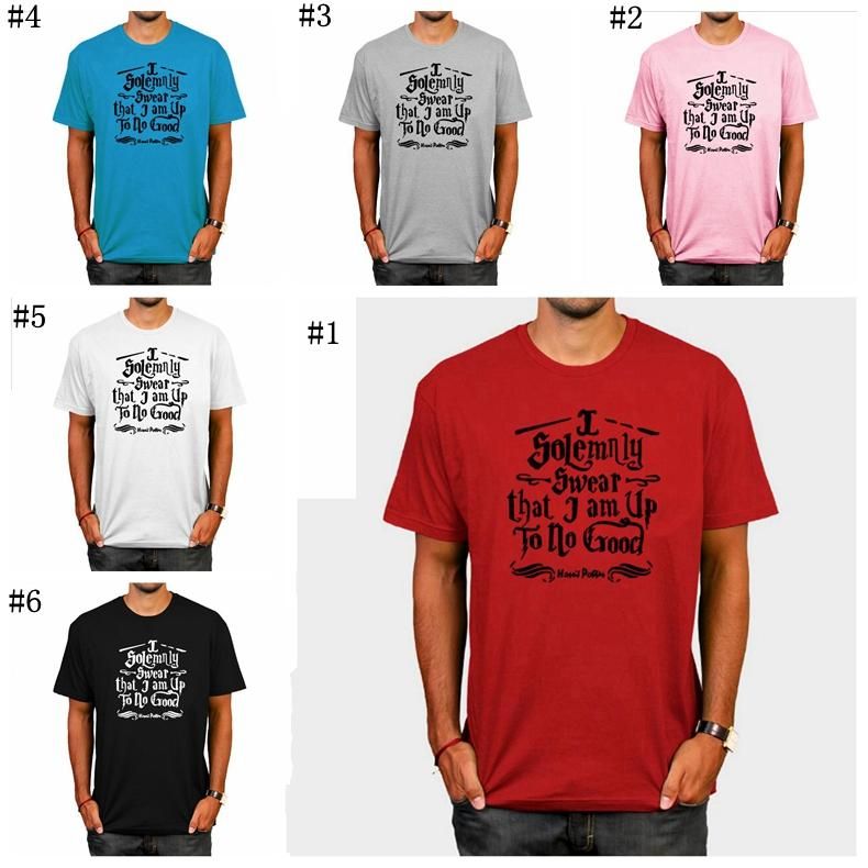 2019 Harry Potter Men T Shirts I Solemnly Swear That I Am Up To No
