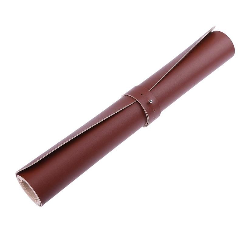 Pu Leather Office Desk Mat Writing Pad Keyboard Mouse Tablet Drawing Board
