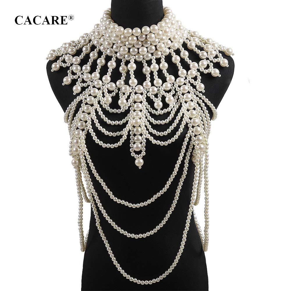 2020 Big Pendent Large Pearl Choker Necklace Luxury Maxi Women CHEAP