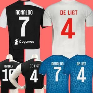 2019 Ronaldo Dcosta Soccer Jersey 2020 Juve Kids Home Away De Ligt Dybala Higuain Buffon Camisetas Futbol Camisas Maillot Football Shirt