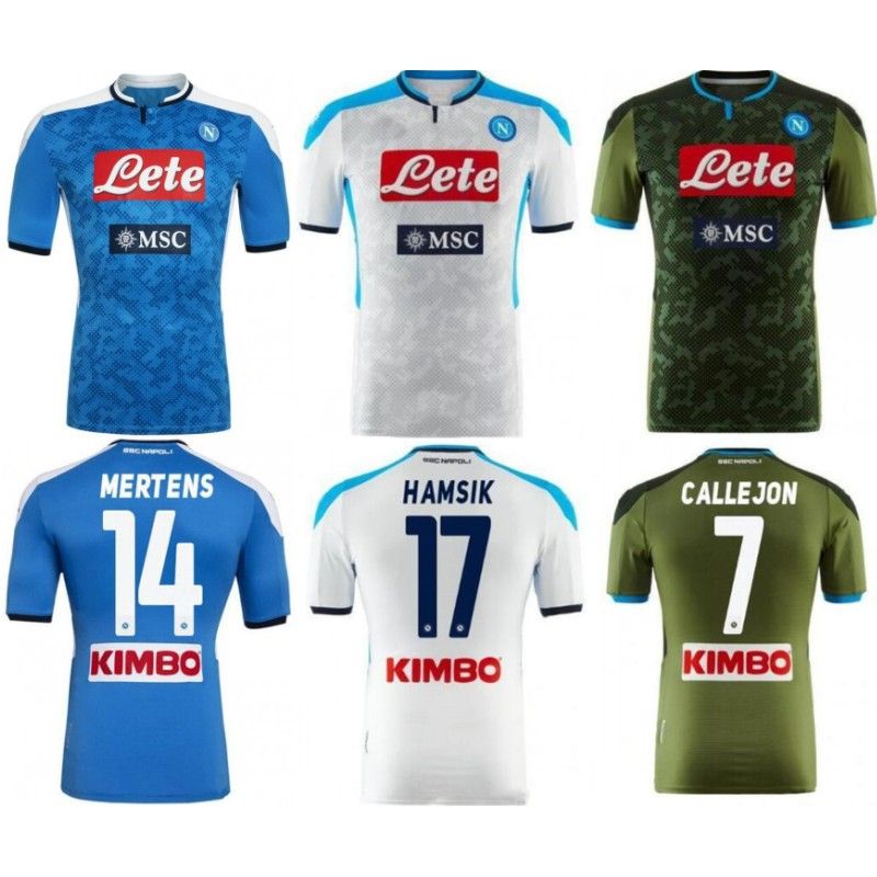 2021 2020 Napoli Long Sleeve Soccer Jersey 2019/20 #24 INSIGNE #7