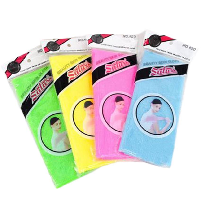 2021 30*90cm Novelty Multi Colors Salux Nylon Japanese Exfoliating