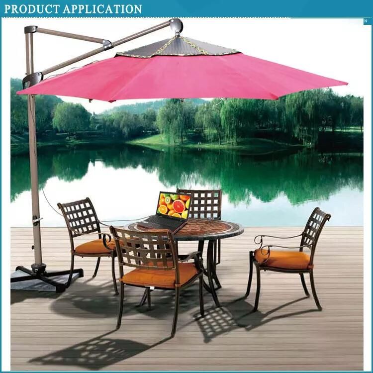Panneau Solaire Imperméable 60w De Trina De Rendement élevé Panneau Solaire De Parapluie De Plage Pour Extérieur