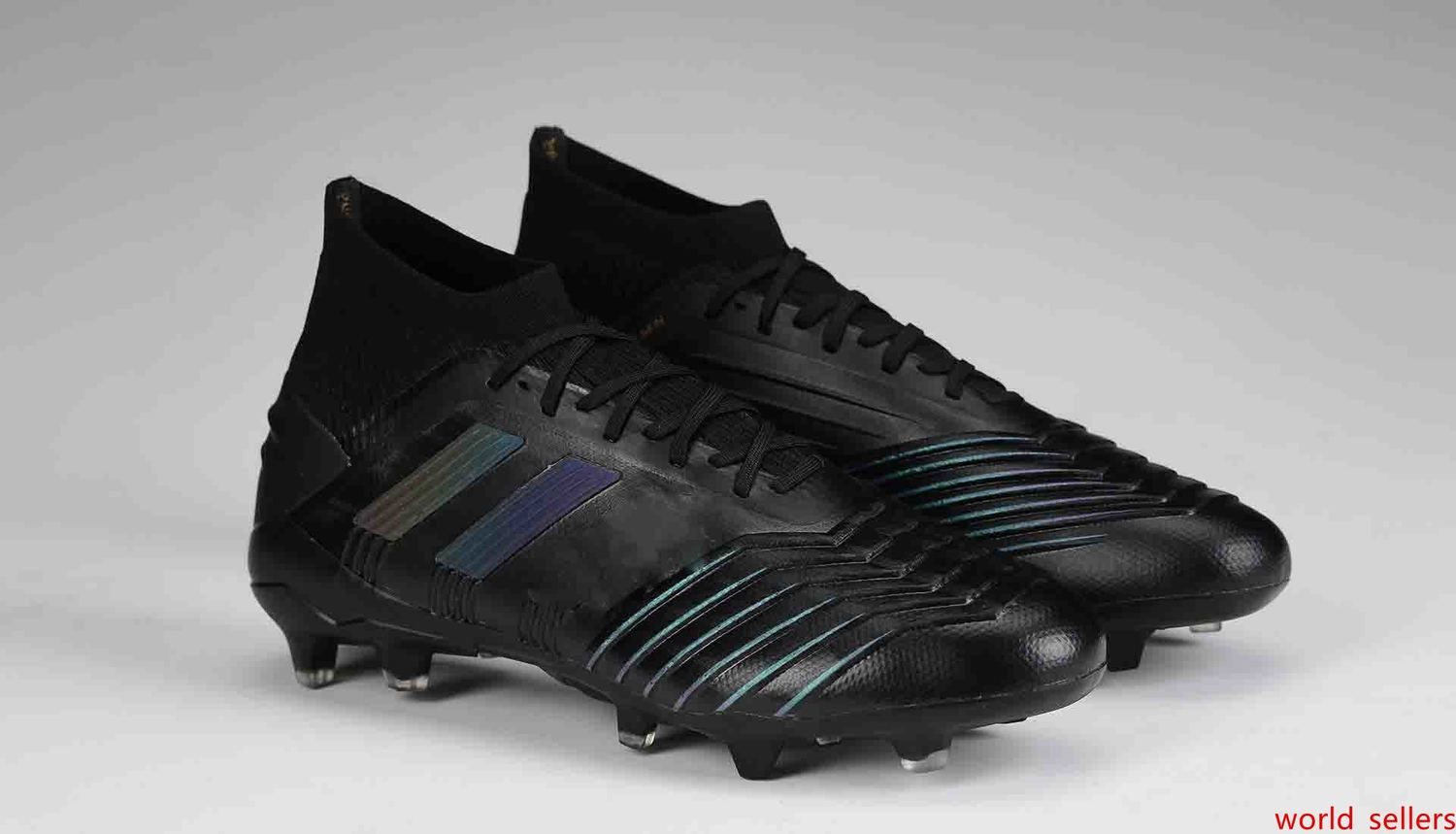 laceless predators black