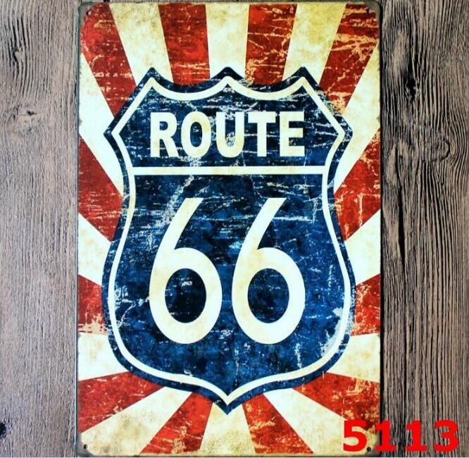 2019 Classic Route 66 Motel Retro Plaque Metal Tin Signs Garage 2019 Classic Route 66 Motel Retro Plaque Metal Tin Signs Garage Vintage Home Decorative Car Plates Iron Painting Wall Poster From Garden Best