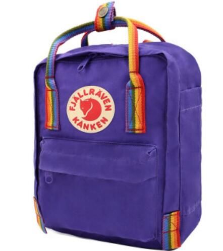 Acquistare Originale Artiche Svedese Fox Fjällräven Kanken Classico Viola  Arcobaleno Banda Zaino Bambini And Style Donna Design Canvas Bag Economico  | Consegna Veloce E Qualità | DHgate Italy