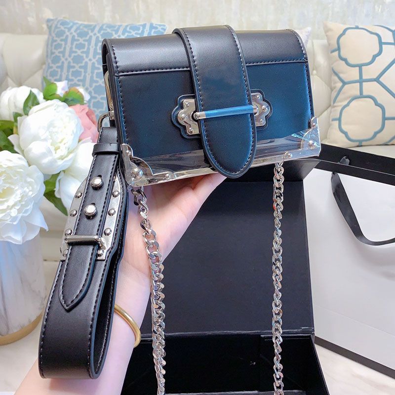 Womens Black Cross Body Bags Name Brand Mini Chain Handbags Purses High Quality Classic Flap ...