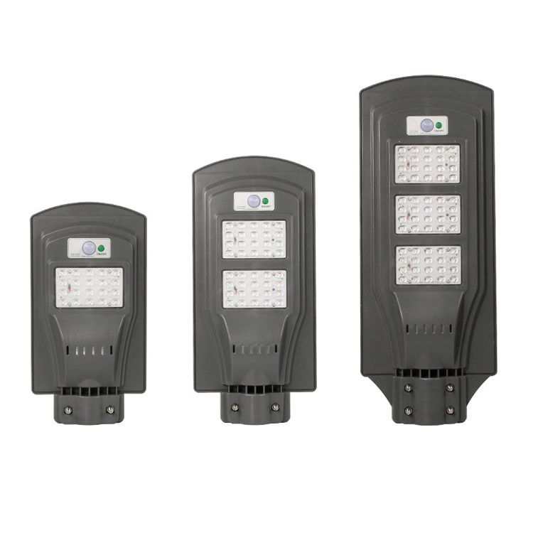2021 LED Parking Lighting 20W Solar Street Lights With Radar Sensor