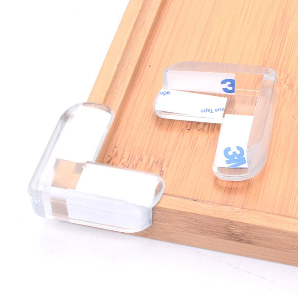 4pcs Baby Safety Table Desk Edge Corner Cushion Guard Anticollision Protector