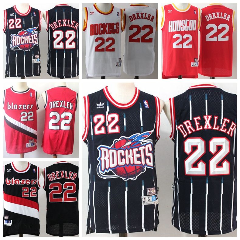 houston rockets clyde drexler jersey