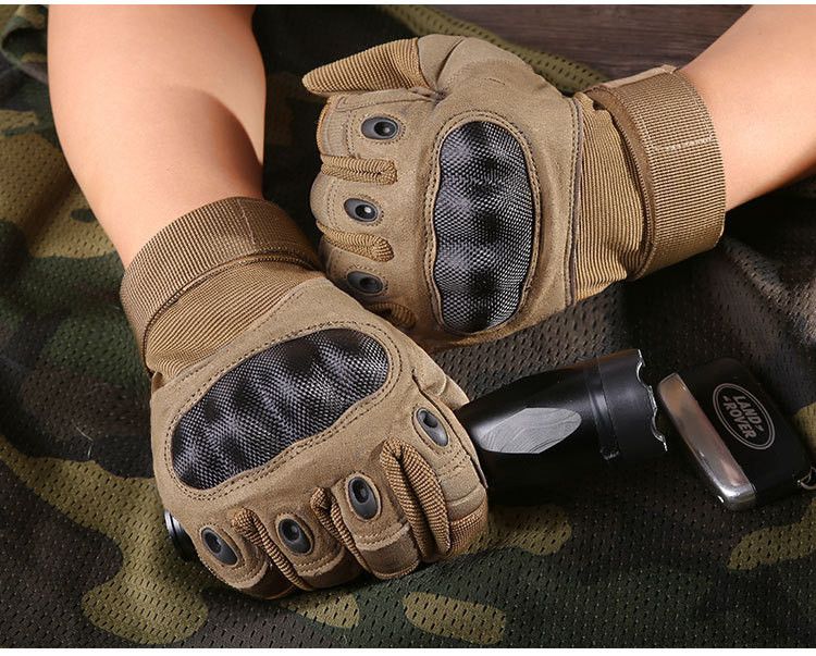 2021 Tactical Gloves For Men Shooting Full Finger Gloves Outdoor Sports