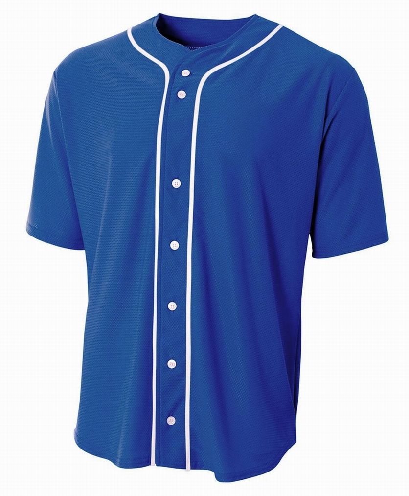 custom button up baseball jersey