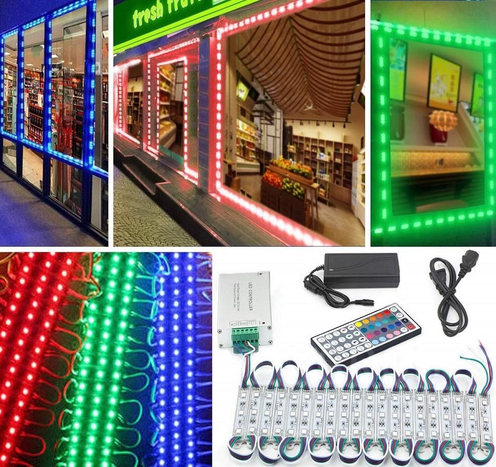 Led Modules Lights 5630 5050 RGB Brightest STOREFRONT WINDOW LED LIGHT