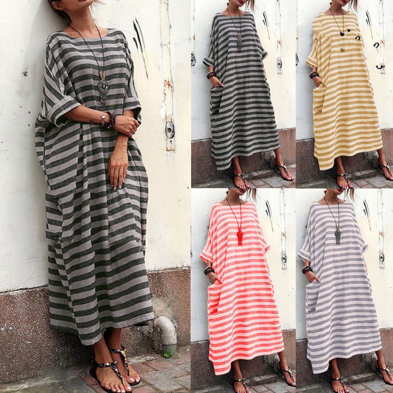 oversized maxi shirt dress