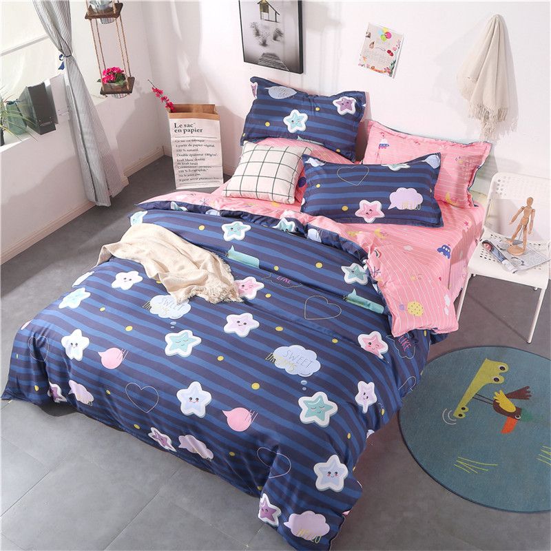 Cartoon Cloud Pattern Bedding Set King Queen Full Twin Size Linens Cartoon Cloud Pattern Bedding Set King Queen Full Twin Size Linens Duvet Covers Pillowcases Brief Bed Bedspread Soft Comforter