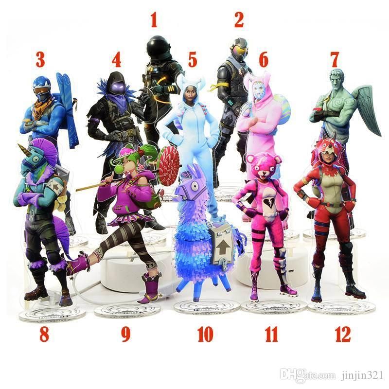 Acheter 2018 Hot Vendre 21cm Jeu Fornite Figurine Statue Acrylique