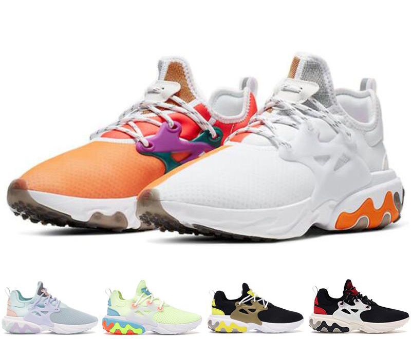 2021 New Designer React Presto DHARMA Men Women Running Shoes Rabid Panda Breakfast Breezy 