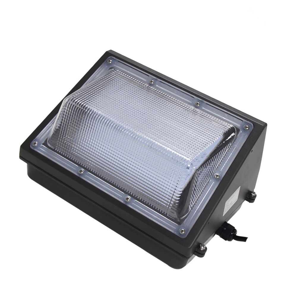 400w Metal Halide Fixture Equivalent 100w Led Wall Pack Crystal White 5000k Outdoor Lighting 12000 Lumens 100 277vac Wet Location Flood Lamp