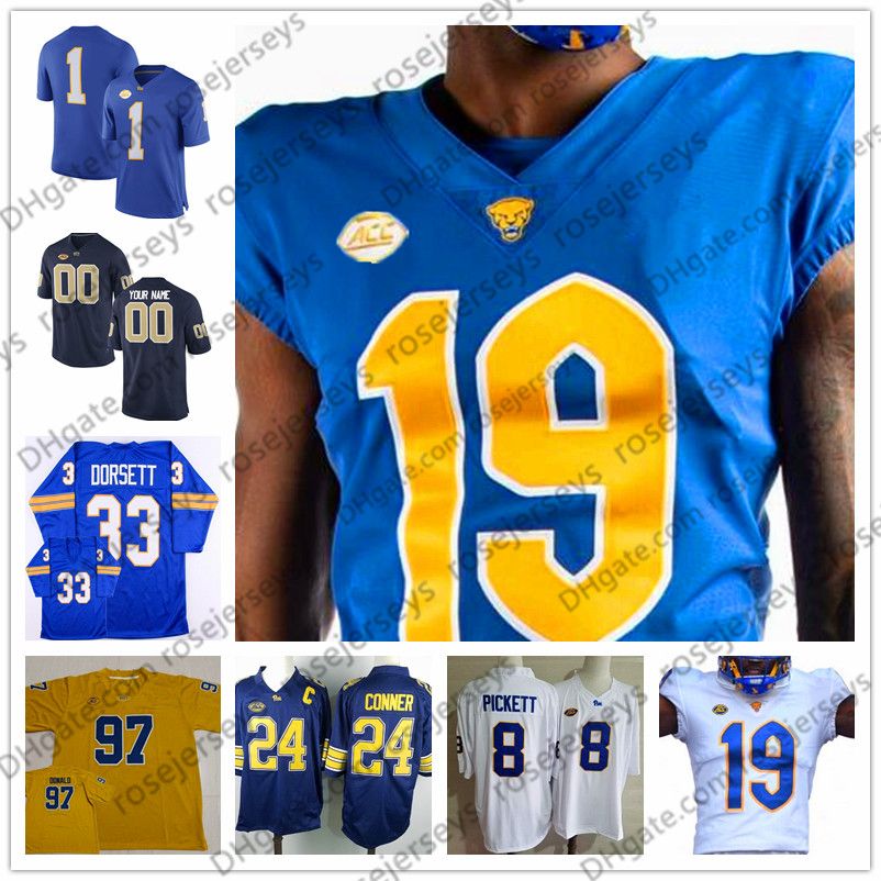 custom pitt panthers jersey