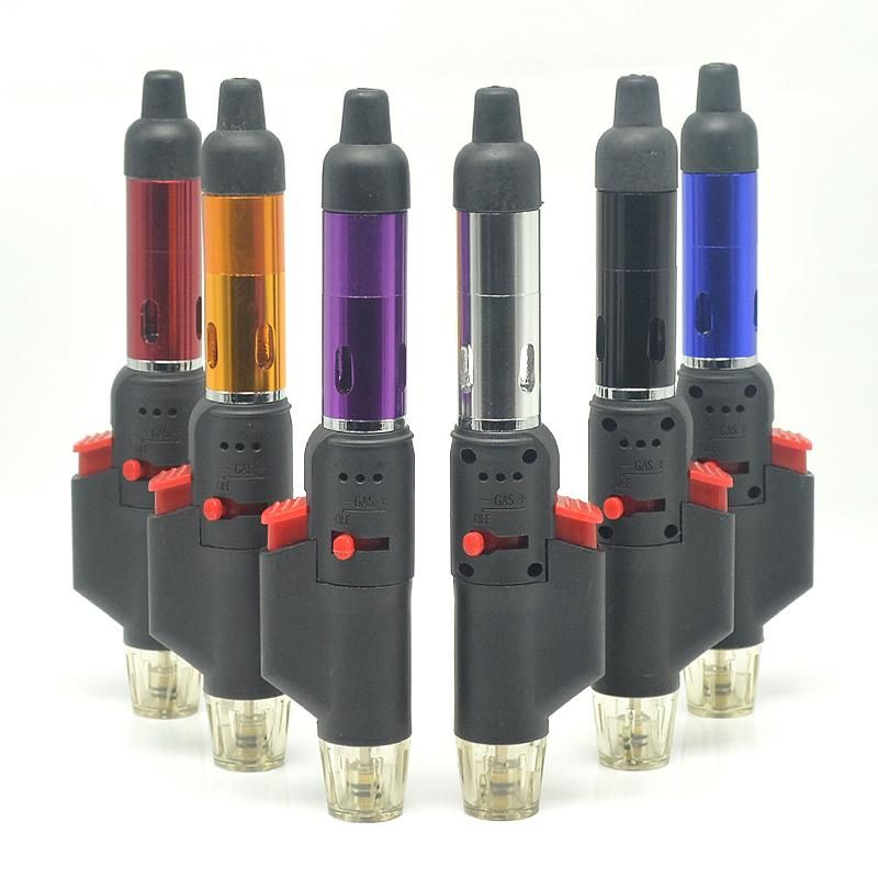 2019 Ego Cigarette Click N Vape All In One Vaporizer Wind Proof Torch