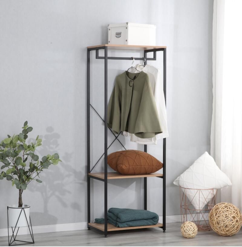 2021 Coat Rack Bedroom Furniture Simple Black Style Coat Rack US