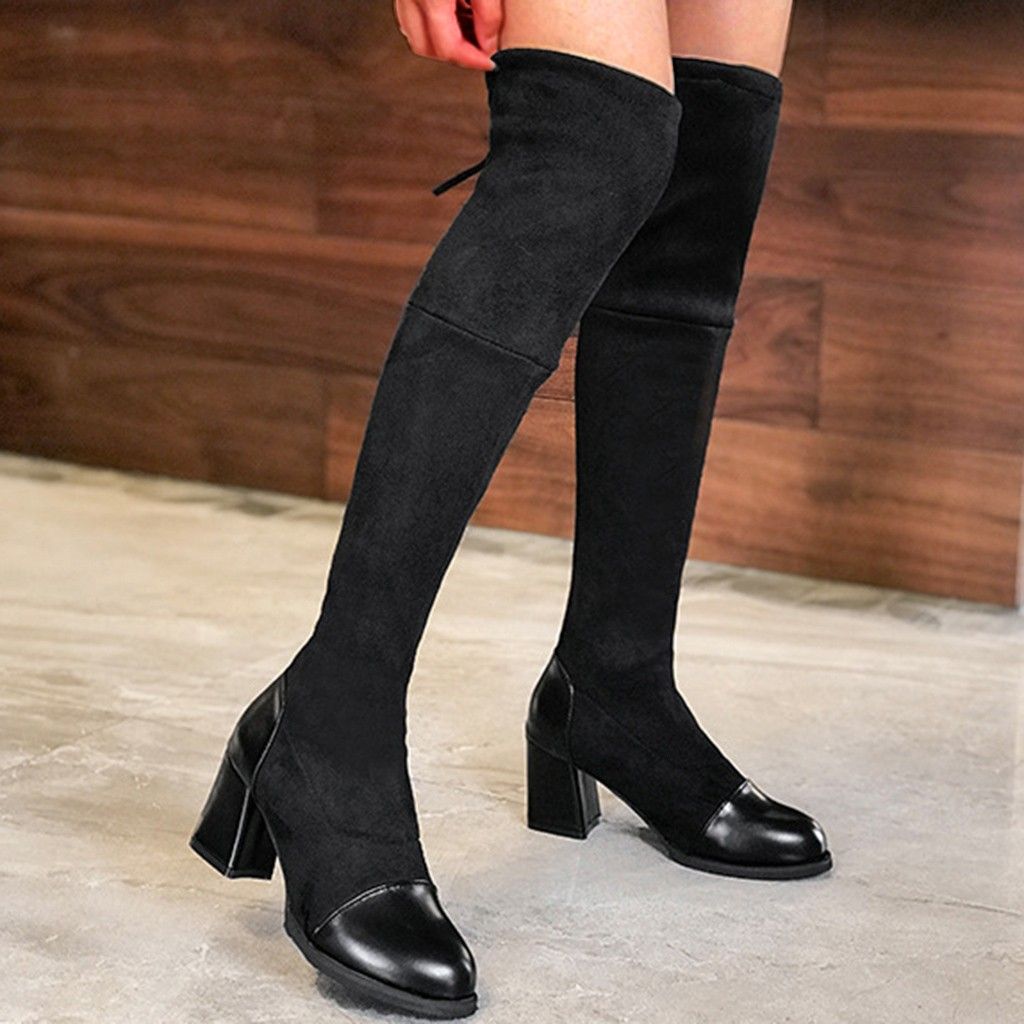 knee high walking boots