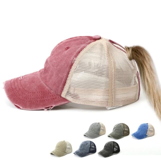 women's ponytail baseball cap