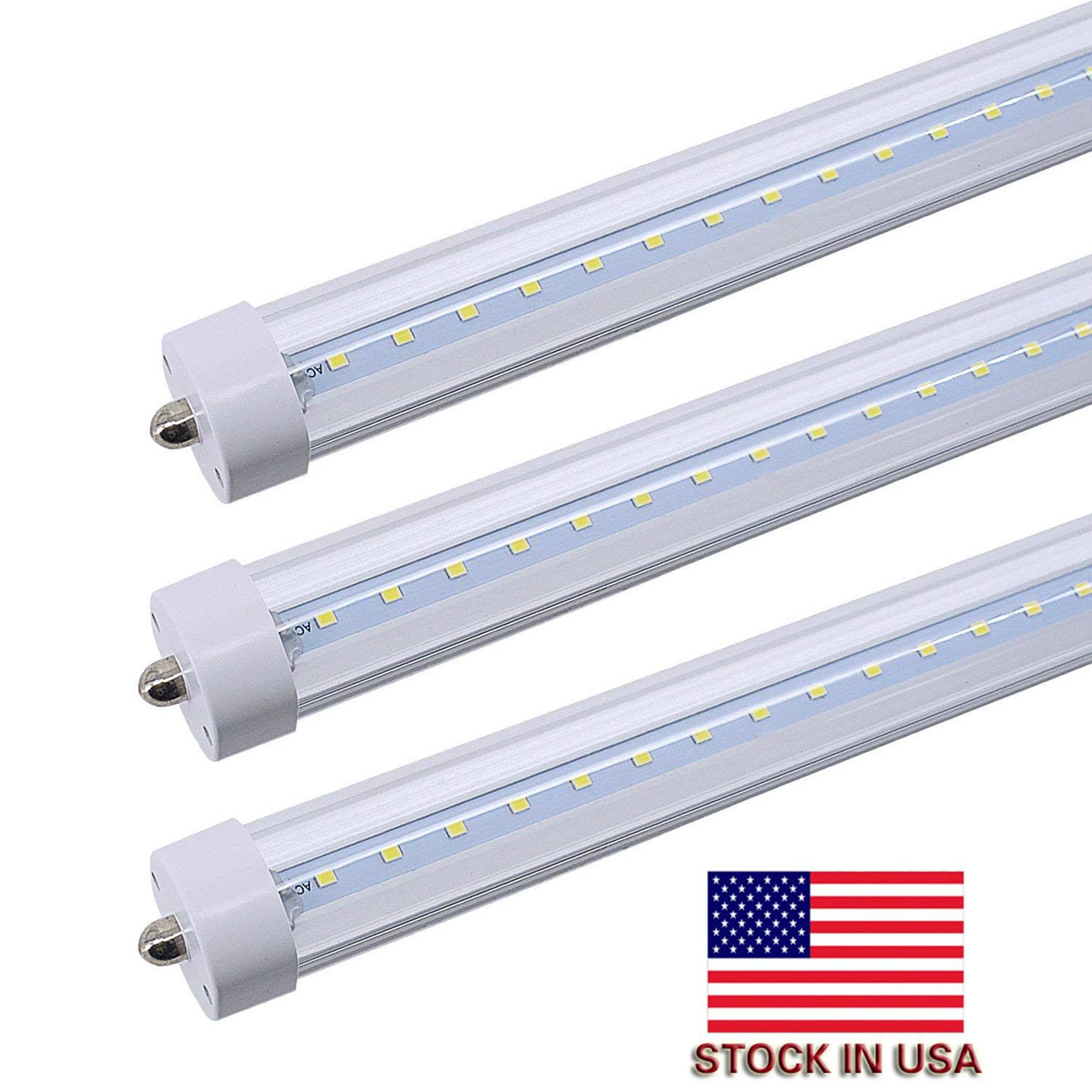 2019 45W T8 Led Tube Light Single Pin FA8 2.4m 8ft SMD2835 Led Tubes