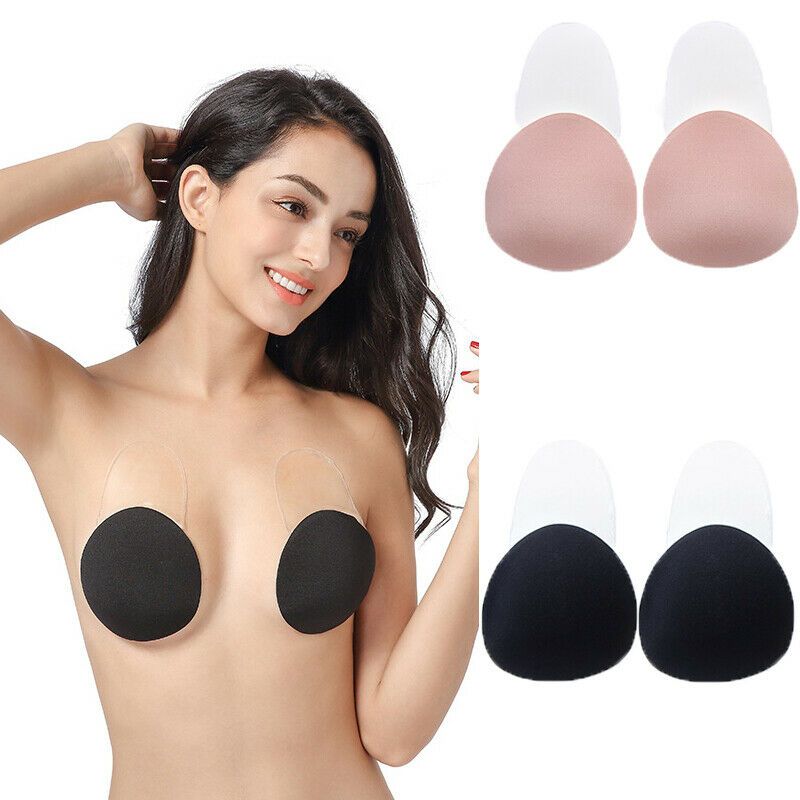 strapless tape bra