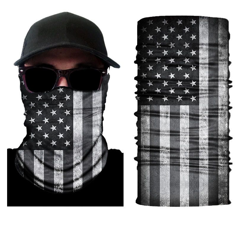 Bandanas Flag Pattern Bandanas Various Patterns Tubular Bandanas