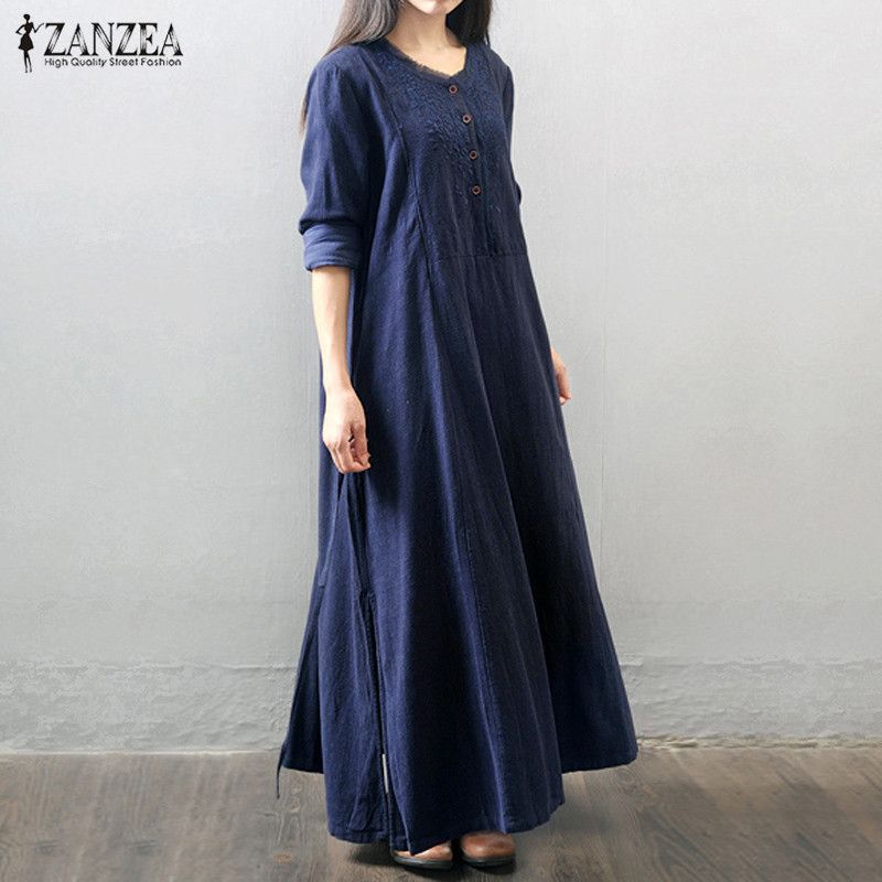 Just 2019 Summer Women Dress Zanzea Ladies Casual Baggy Short Vestidos Loose Big Pockets Solid Dresses Beach Party Robe Plus Size 5xl Without Return Dresses